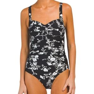 Nip Tuck Floral Opulence Foil Joanne Swimsuit